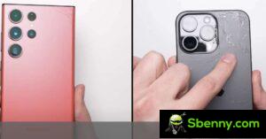 Az iPhone 15 Pro Max és a Galaxy S23 Ultra közötti ejtési teszt kérdéseket vet fel a titán tartósságával kapcsolatban