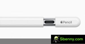 推出配备 USB-C 的 Apple Pencil