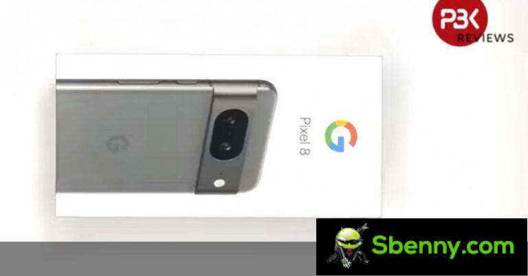 Google Pixel 8 unboxed in video two days before the official launch