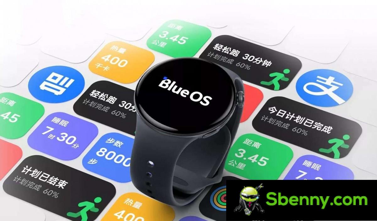 Vivo Watch 3 هي ساعة رسمية بمقاس واحد يناسب الجميع، رواد نظام التشغيل BlueOS