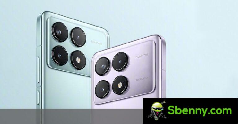 Redmi K70 配备新的 50 MP 主摄像头，K70 Pro 配备 Snapdragon 8 Gen 3