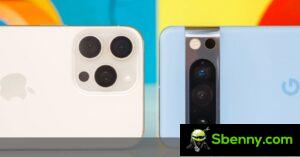 Google Pixel 8 Pro contro Apple iPhone 15 Pro Max