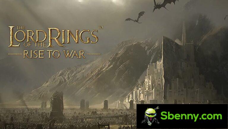 The Lord of the Rings: Rise to War: video of the first beta phase
