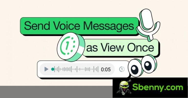 Die „Einmal ansehen“-Funktion von WhatsApp für Fotos und Videos wird auf Sprachnachrichten ausgeweitet