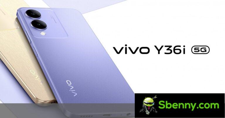 vivo Y36i becomes official with Dimensity 6020 SoC and 5,000 mAh battery