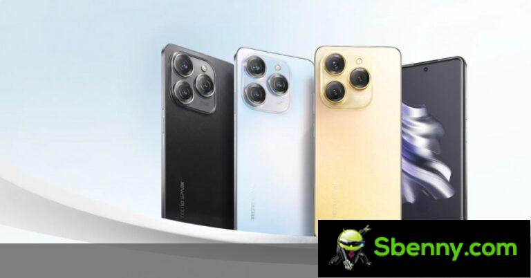 Tecno Spark 20 Pro announced karo Helio G99 lan kamera 108MP