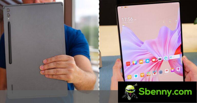 Huawei MatePad Pro 13.2 versus Samsung Galaxy Tab S9 Ultra