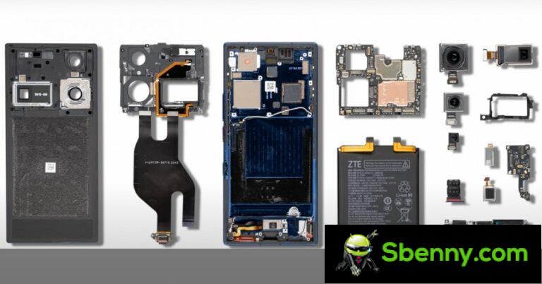 nubia Z60 Ultra is disassembled in video