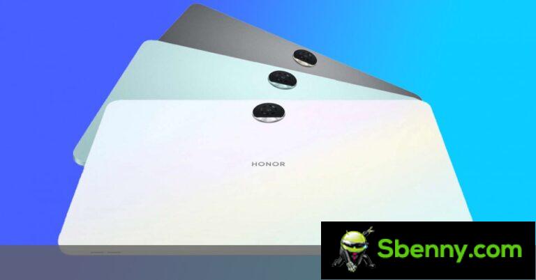 Honor Tablet 9 tem tela antirreflexo, Snapdragon 6 Gen 1 e suporte para caneta
