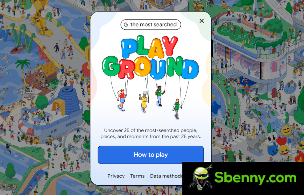 So spielen Sie Google Playground
