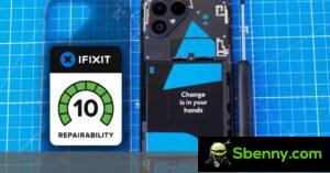 Fairphone 5 obtém pontuação de reparabilidade de 10/10 do iFixit