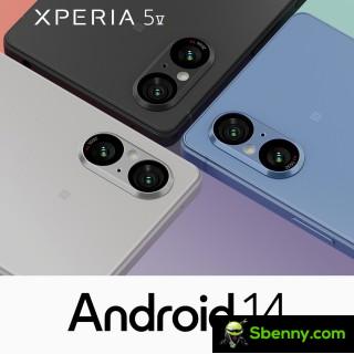 Sony Xperia 5V Android 14 update