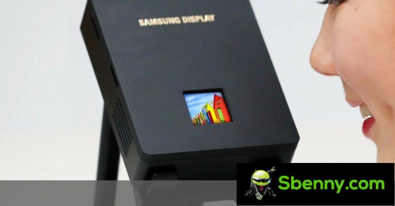 Samsung ngenalake layar 3,500 ppi kanggo headphone XR