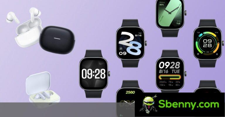 Redmi Watch 4, Redmi Buds 5 Pro lan Buds 5 dadi global