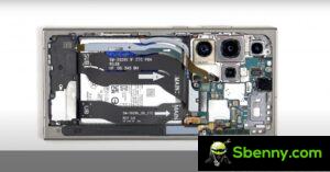De demontage van de Samsung Galaxy S24 Ultra toont een nieuwe grote dampkamer