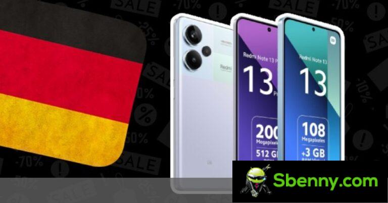 Kesepakatan: Seri Redmi Note 13 Xiaomi teka ing Jerman
