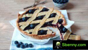 Shortcrust pastry tart without butter, quick and easy