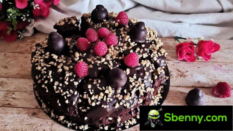 Chocolate kiss cake, Valentine’s Day dessert
