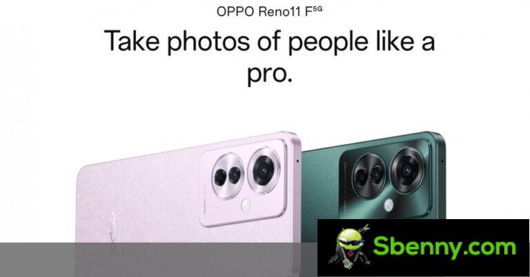 Oppo Reno11 F arrive avec Dimensity 7050, appareil photo 64 MP et écran 120 Hz