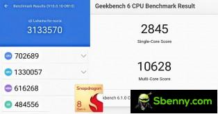 The first benchmarks of Snapdragon 8 Gen 4 compared to Dimensity 9400