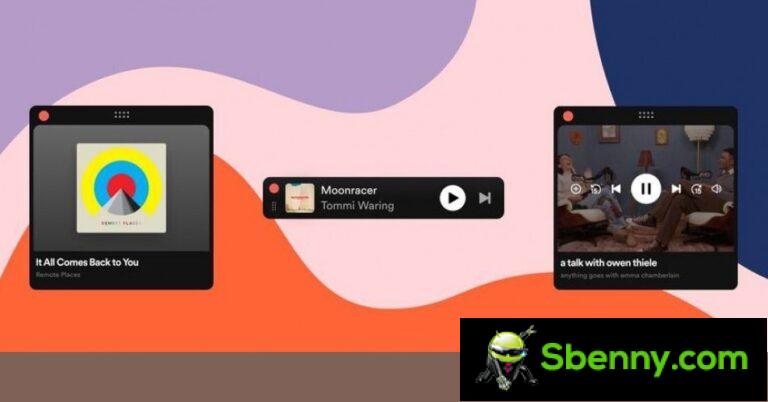 Spotify 推出适用于 Mac 和 Windows 的迷你播放器
