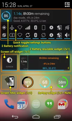 2 Battery Pro - Battery Saver