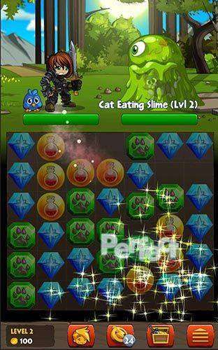 Schlacht Gems Adventure Quest Download Spiel für Android