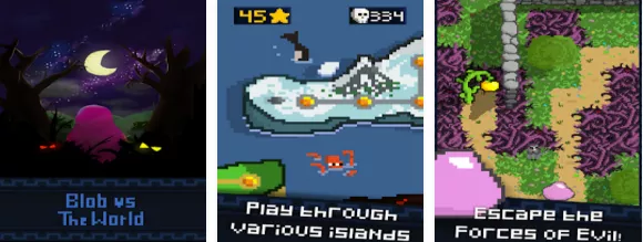 Gameplay screenshot from blob vs the world adfree for Android