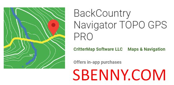 navigatur backcountry topo gps pro