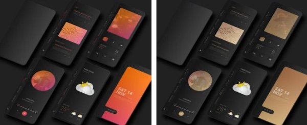 Gameplay screenshot from charming klwp for Android