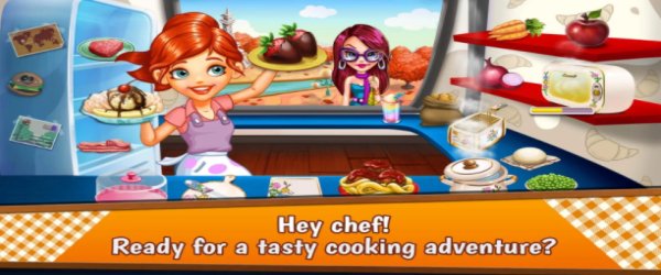 Gameplay screenshot from cooking tale chef recipes for Android