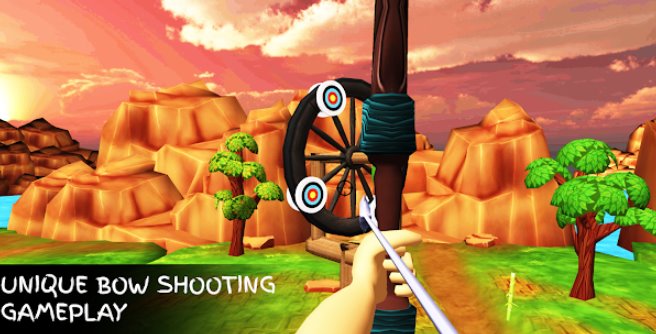 tir à l'arc héros maître des flèches tir à l'arc jeu 3d MOD APK Android