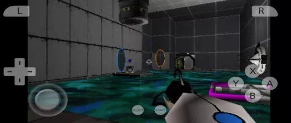 Gameplay screenshot from citra emulator early access for Android