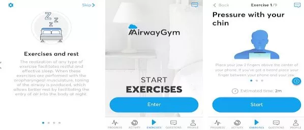 Gameplay screenshot from airway gym for Android