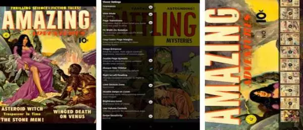 Gameplay screenshot from comicat comic reader viewer for Android