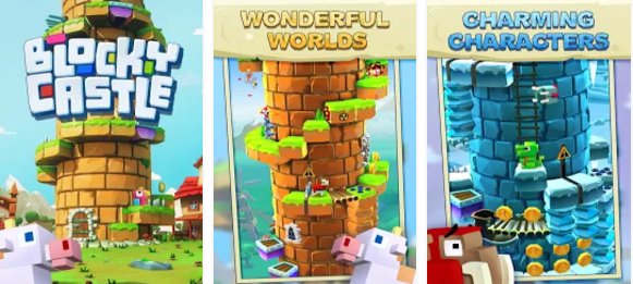 blocky castle