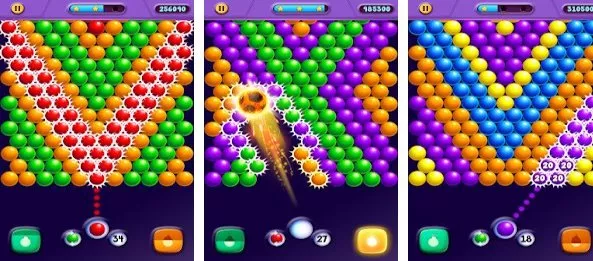 Gameplay screenshot from bubble freedom for Android