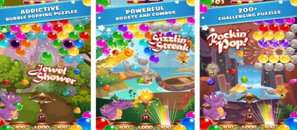 Gameplay screenshot from bubble blaze for Android