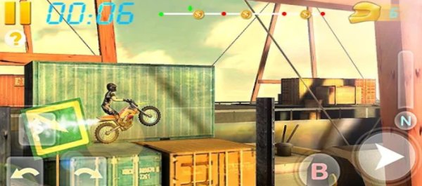 Gameplay screenshot from bike racing 3d for Android