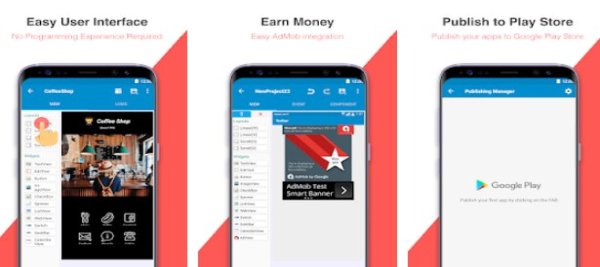Gameplay screenshot from create your own apps for Android