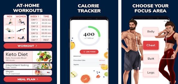 Gameplay screenshot from betterme home workouts and diet for Android