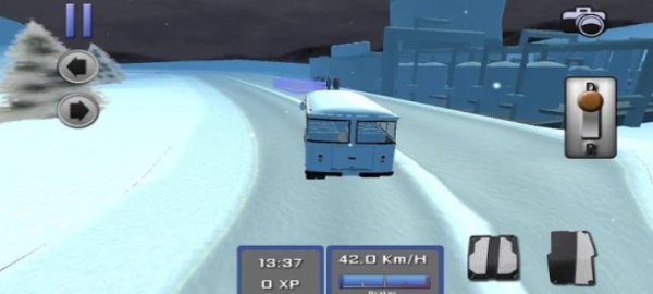 Gameplay screenshot from bus simulator 3d pro for Android