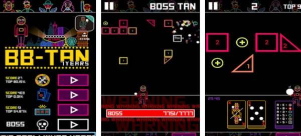 Gameplay screenshot from bbtan 7years for Android
