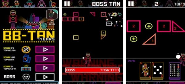 Gameplay screenshot from bbtan 7years for Android