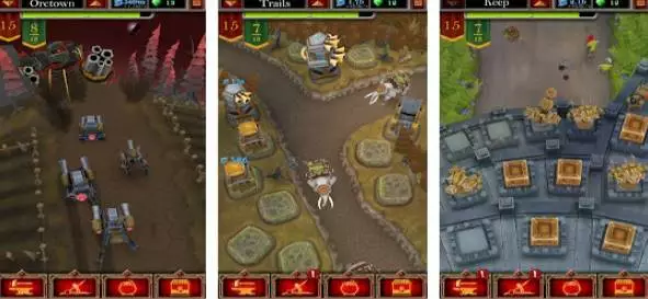 Gameplay screenshot from castle fusion idle clicker for Android