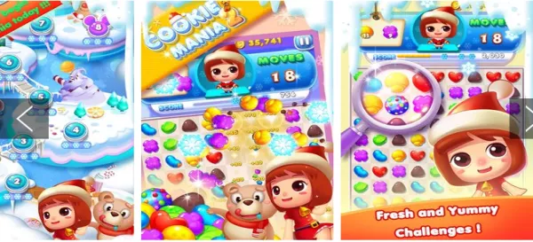 Gameplay screenshot from cookie mania 2 for Android