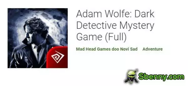 adam wolfe dark detective mystery game