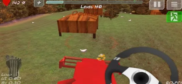 Gameplay screenshot from chicken tournament for Android