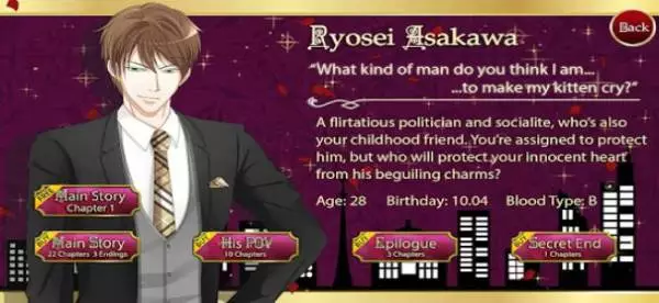 Gameplay screenshot from agent of love for Android