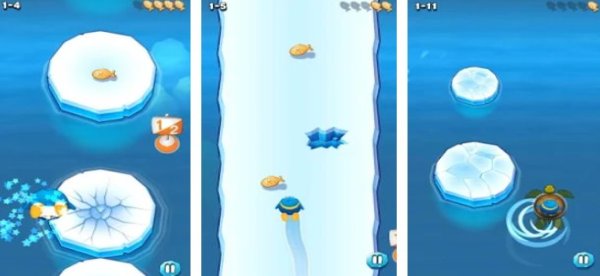Gameplay screenshot from air penguin origin for Android
